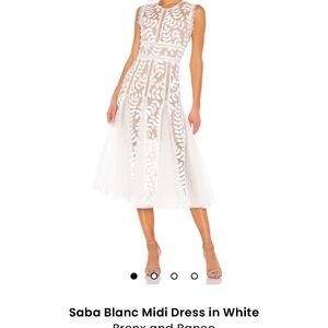 White Midi Dress